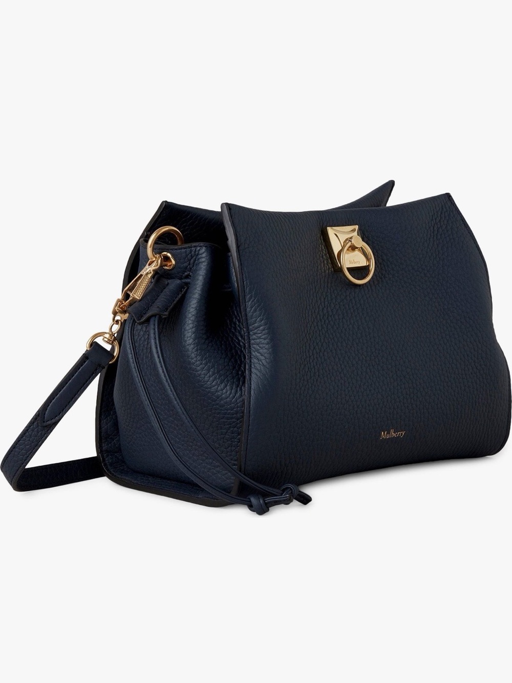 Mulberry Small Iris Leather Top Handle Bag - Picture 4 of 10
